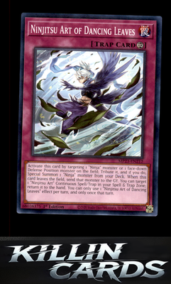 1st Edition Ninjitsu Art of Dancing Leaves MP23-EN212 YuGiOh Common 25th Anniver