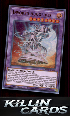 1st Edition Invoked Augoeides ETCO-EN040 YuGiOh Super Rare Eternity Code Card NM