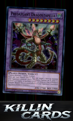 1st Edition Predaplant Dragostapelia (Platinum Secret Rare) RA01-EN027 YuGiOh Pl