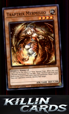1st Edition Traptrix Myrmeleo SDBT-EN004 YuGiOh Common Structure Deck: Beware of