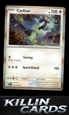 Cyclizar - 164/198 164/198 Pokemon Rare SV01: Scarlet & Violet Base Set Card NM
