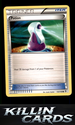Potion 132/149 Pokemon Common Boundaries Crossed Card LP