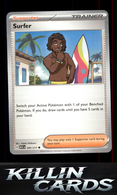 Surfer - 200/217 200/217 Pokemon Common ME: Ascended Heroes Card NM