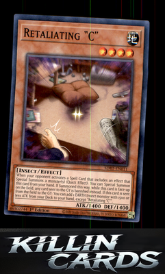 1st Edition Retaliating "C" SDBT-EN011 YuGiOh Common Structure Deck: Beware of T