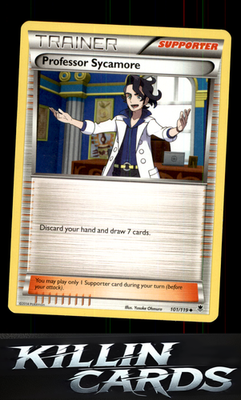 Professor Sycamore 101/119 Pokemon Uncommon XY - Phantom Forces Card LP