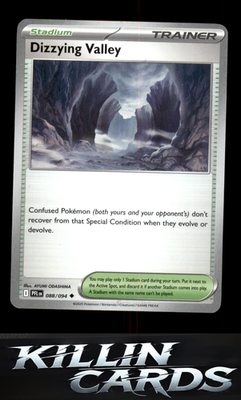 Dizzying Valley 088/094 Pokemon Uncommon ME02: Phantasmal Flames Card NM