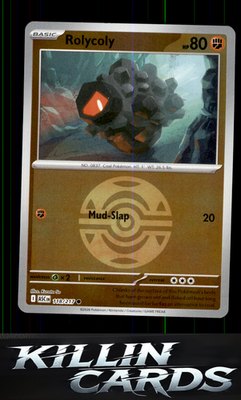 Reverse Holofoil Rolycoly (Dusk Ball) 118/217 Pokemon Common ME: Ascended Heroes