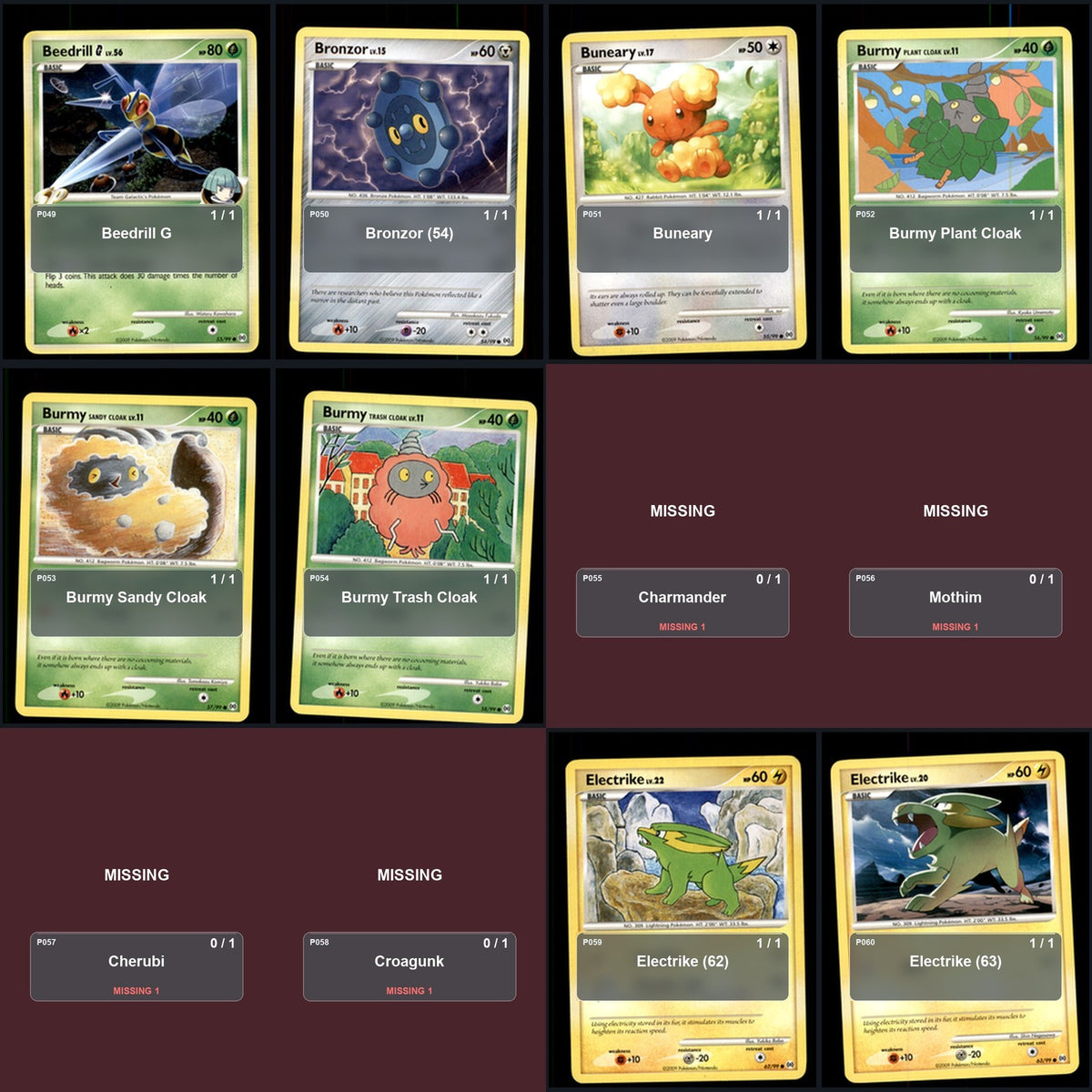 Pokemon TCG Arceus C/UC/R Standard Set 46 Cards