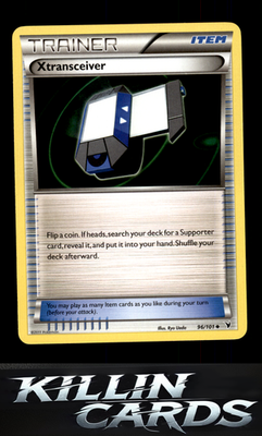 Xtransceiver 96/101 Pokemon Uncommon Noble Victories Card LP