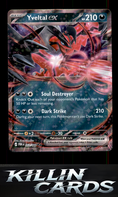 Yveltal ex - 053/088 053/088 Pokemon Double Rare ME03: Perfect Order Card NM