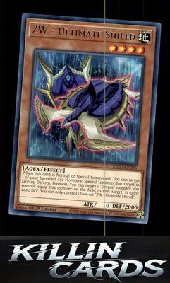 1st Edition ZW - Ultimate Shield KICO-EN036 YuGiOh Rare King's Court Card NM