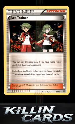 Ace Trainer 69/98 Pokemon Uncommon XY - Ancient Origins Card NM
