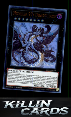 1st Edition Number 97: Draglubion GFP2-EN145 YuGiOh Ultra Rare Ghosts From the P