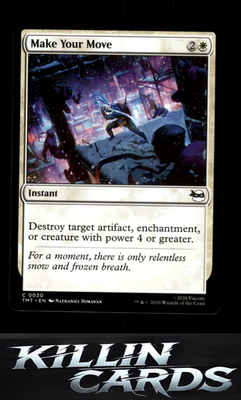 Make Your Move 20 Magic C Teenage Mutant Ninja Turtles Card NM