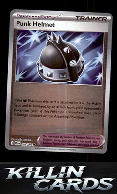 Reverse Holofoil Punk Helmet 092/094 Pokemon Uncommon ME02: Phantasmal Flames Ca