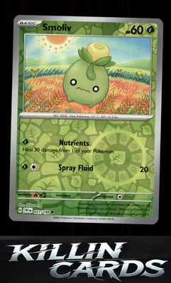 Reverse Holofoil Smoliv - 021/198 021/198 Pokemon Common SV01: Scarlet & Violet