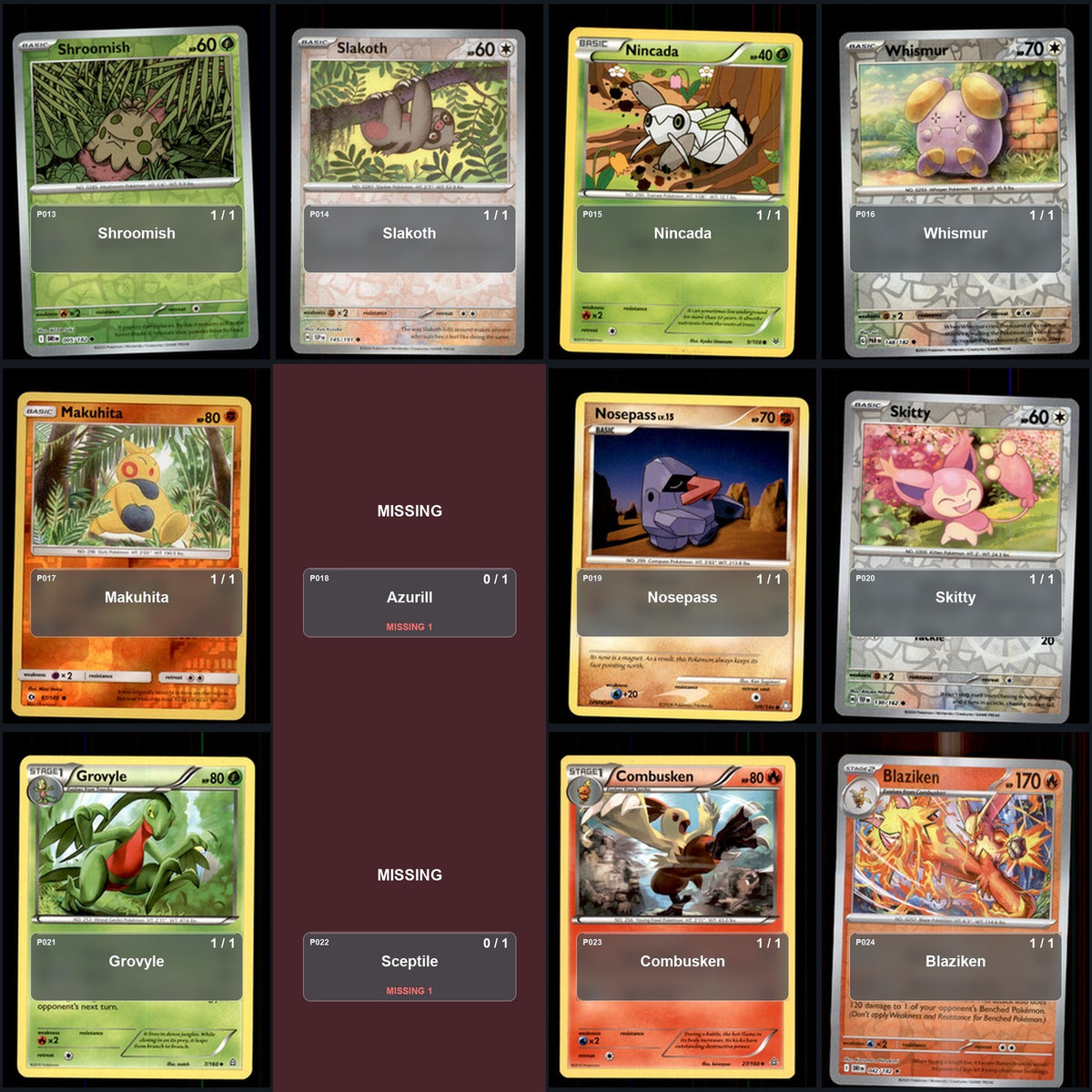 Pokemon TCG Generation 3 Pokemon Pokedex Set 132 Cards Collection