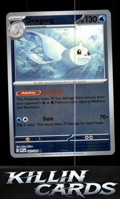 Reverse Holofoil Dewgong - 022/094 022/094 Pokemon Common ME02: Phantasmal Flame