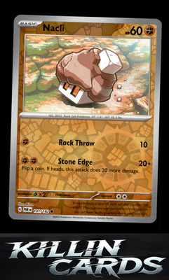 Reverse Holofoil Nacli - 101/182 101/182 Pokemon Common SV04: Paradox Rift Card