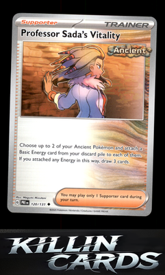 Professor Sada's Vitality 120/131 Pokemon Uncommon SV: Prismatic Evolutions Card