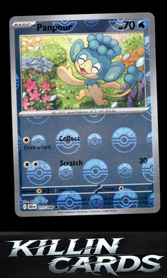 Panpour (Poke Ball Pattern) 017/086 Pokemon Common SV: Black Bolt Card NM