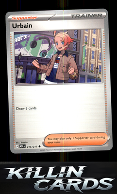 Urbain 214/217 Pokemon Uncommon ME: Ascended Heroes Card NM