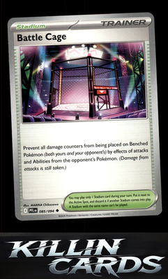 Battle Cage - 085/094 085/094 Pokemon Uncommon ME02: Phantasmal Flames Card NM
