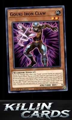 1st Edition Gouki Iron Claw MP21-EN045 YuGiOh Common 2021 Tin of Ancient Battles