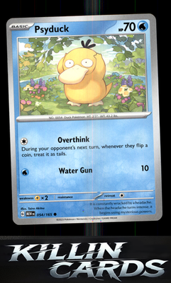 Psyduck - 054/165 054/165 Pokemon Common SV: Scarlet & Violet 151 Card NM