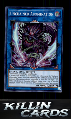 Unchained Abomination OP22-EN006 YuGiOh Super Rare OTS Tournament Pack 22 Card N