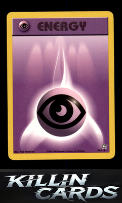 Psychic Energy 110/111 Pokemon Common Neo Genesis Card LP