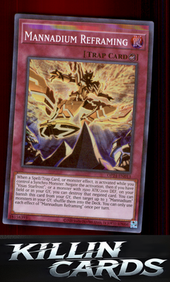 Mannadium Reframing OP24-EN013 YuGiOh Super Rare OTS Tournament Pack 24 Card NM