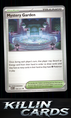 Mystery Garden 194/217 Pokemon Uncommon ME: Ascended Heroes Card NM