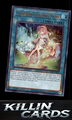 1st Edition Traptantalizing Tune SDBT-EN024 YuGiOh Ultra Rare Structure Deck: Be