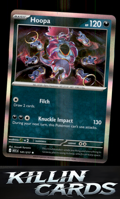 Hoopa (Energy Symbol Pattern) 141/217 Pokemon Rare ME: Ascended Heroes Card NM