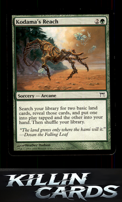 Kodama's Reach 225 Magic C Champions of Kamigawa Card NM