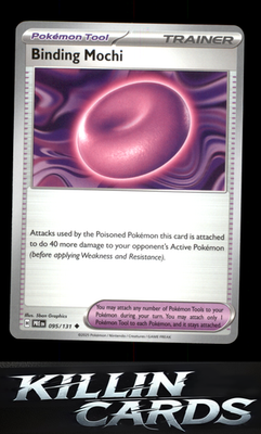 Binding Mochi 095/131 Pokemon Uncommon SV: Prismatic Evolutions Card NM