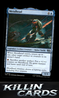 Metalhead 44 Magic U Teenage Mutant Ninja Turtles Card NM