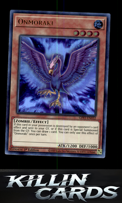 1st Edition Onmoraki GFP2-EN032 YuGiOh Ultra Rare Ghosts From the Past: The 2nd