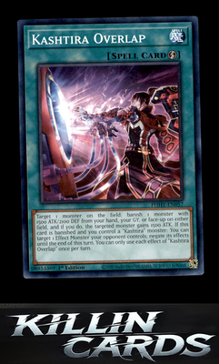 1st Edition Kashtira Overlap PHHY-EN057 YuGiOh Common Photon Hypernova Card NM