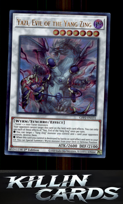 1st Edition Yazi, Evil of the Yang Zing GFP2-EN131 YuGiOh Ultra Rare Ghosts From
