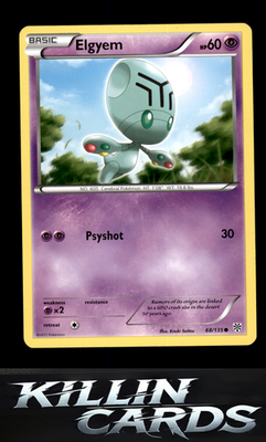 Elgyem (68) 68/135 Pokemon Common Plasma Storm Card NM