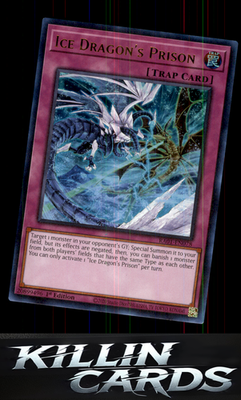 1st Edition Ice Dragon's Prison (Platinum Secret Rare) RA01-EN078 YuGiOh Platinu
