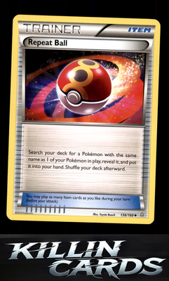 Repeat Ball 136/160 Pokemon Uncommon XY - Primal Clash Card LP