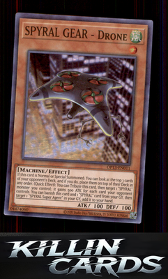 SPYRAL GEAR - Drone OP13-EN011 YuGiOh Super Rare OTS Tournament Pack 13 Card NM