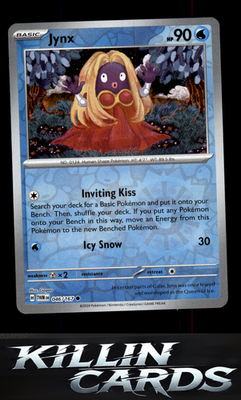 Reverse Holofoil Jynx 046/167 Pokemon Common SV06: Twilight Masquerade Card NM