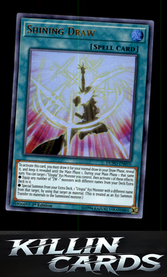 1st Edition Shining Draw DUPO-EN010 YuGiOh Ultra Rare Duel Power Card NM