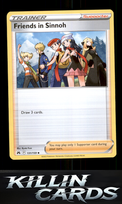 Friends in Sinnoh 131/159 Pokemon Uncommon SWSH: Crown Zenith Card NM