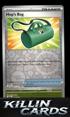 Reverse Holofoil Hop's Bag 147/159 Pokemon Uncommon SV09: Journey Together Card