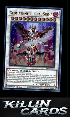 1st Edition Geomathmech Final Sigma GFP2-EN134 YuGiOh Ultra Rare Ghosts From the